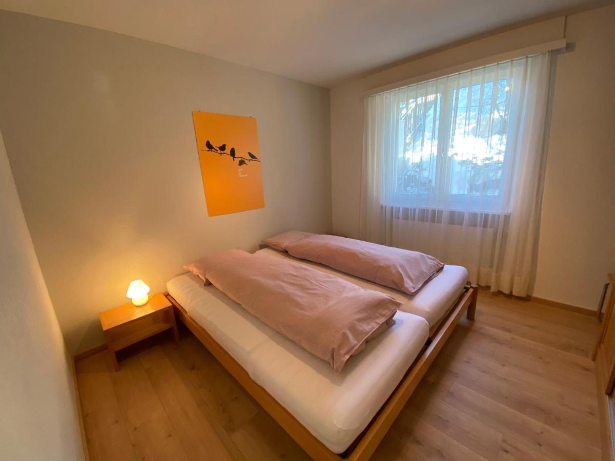 Ferienwohnung Casa Zundregn - Ein Bijou Mit Privater Terrasse Und E-Mobility Savognin Exterior foto